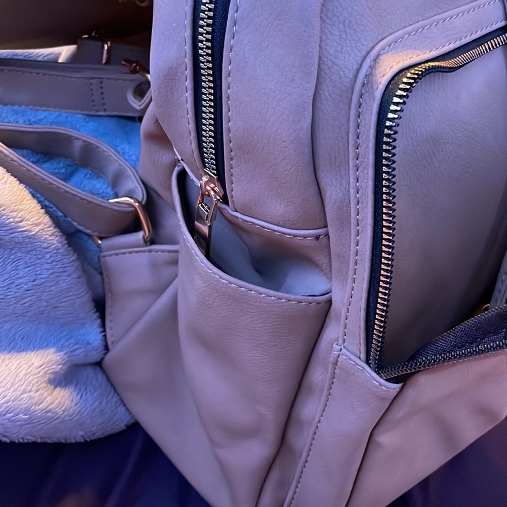 Small Tan Backpack - image 4